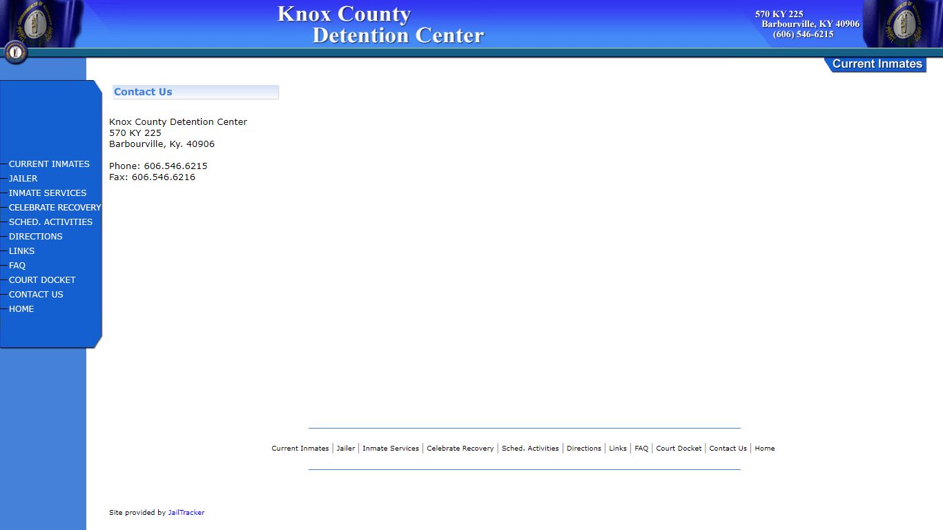 Welcome to the Knox County Detention Center